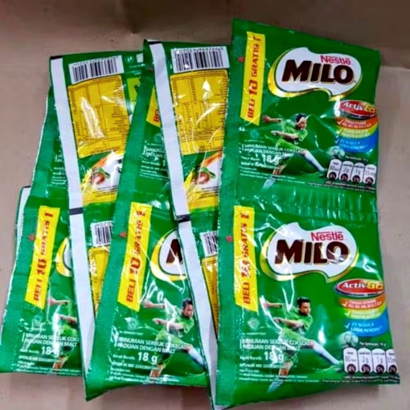 

Susu Energi Milo Milk 10+1 22 gram