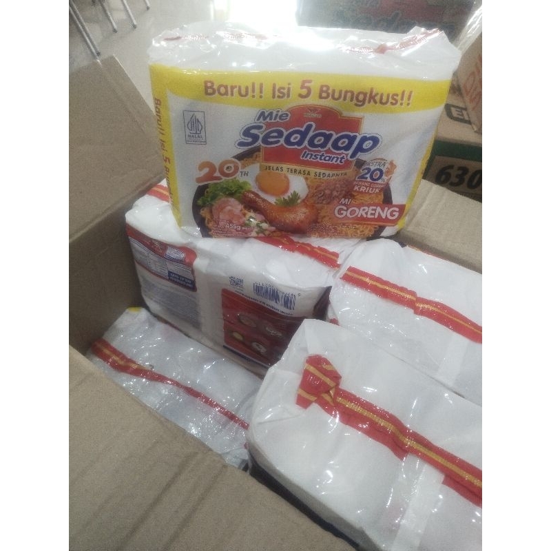 

Mie Instan Sedaap Goreng Paket isi 5 Bungkus