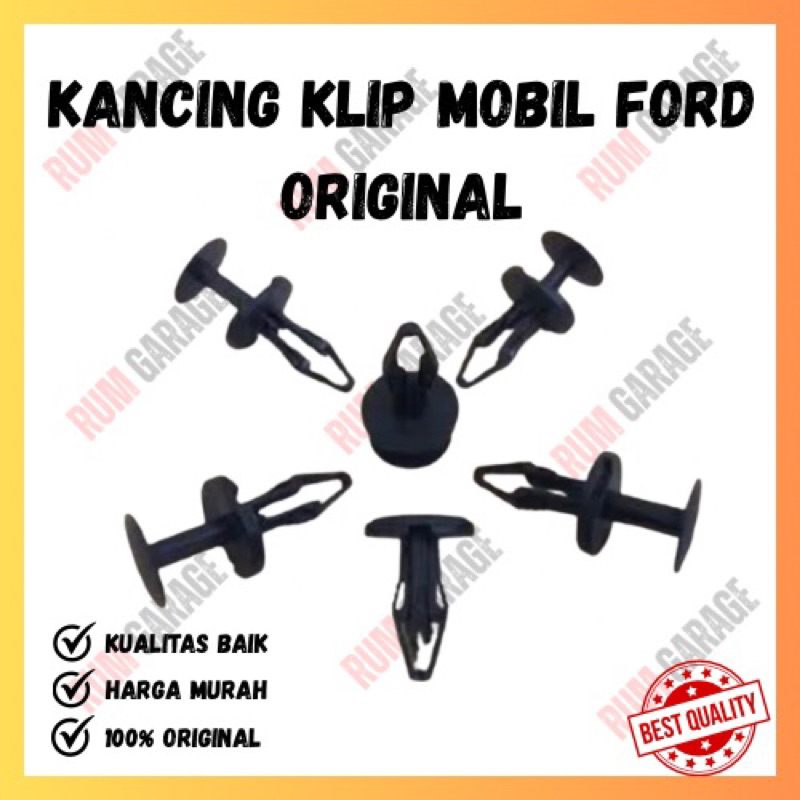 Kancing klip mobil Ford Universal