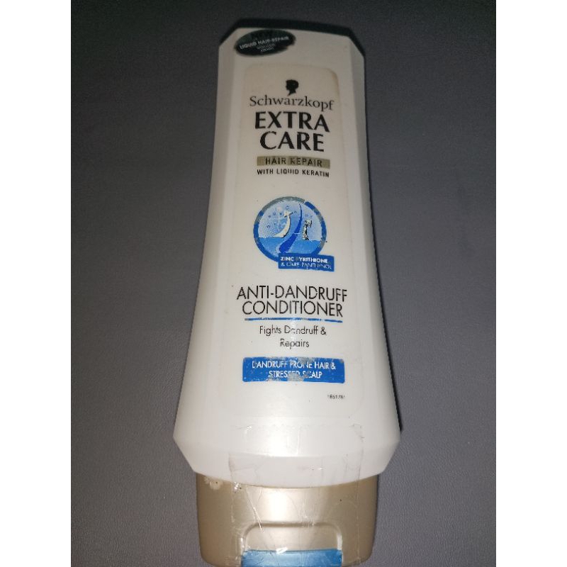 SCHWARZKOPF EXTRA CARE HAIR REPAIR WITH LIQUID KERATIN ANTI DANRUFF CONDITIONER 350ml