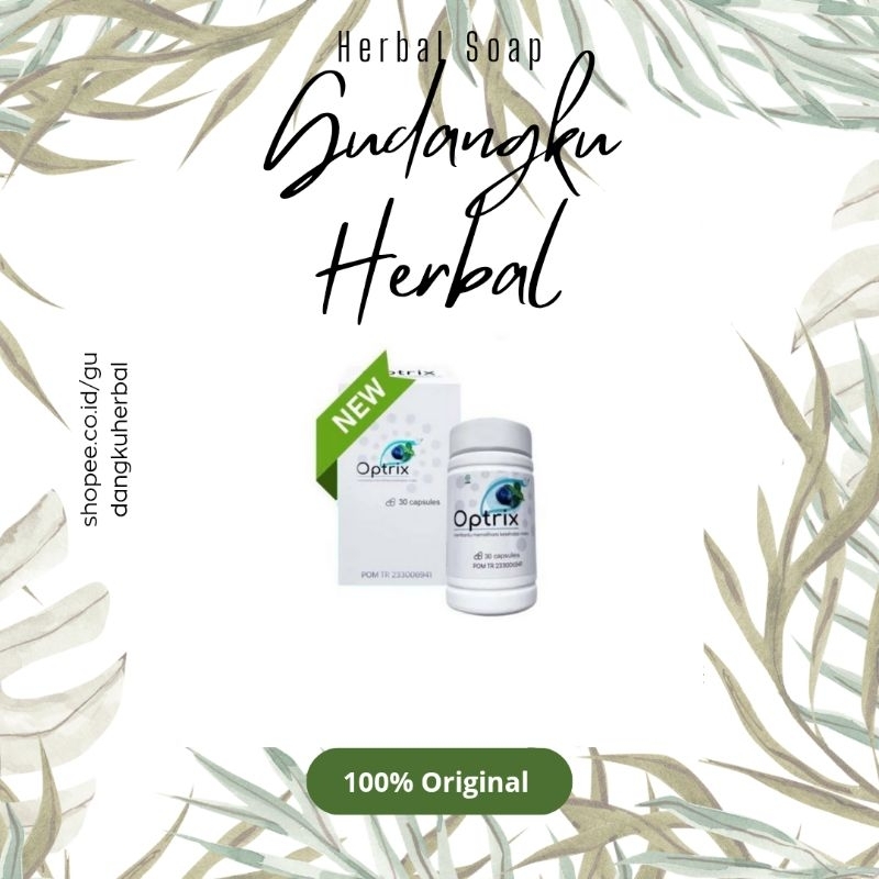 Obat Mata OPTRIX Asli Herbal Original Ampuh 30 Kapsul