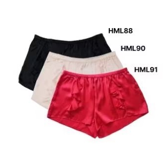 short Hm - celana satin wanita