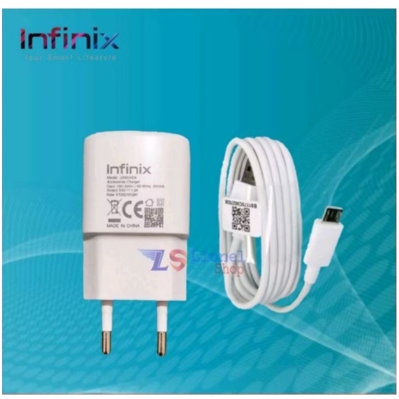 CHARGER CASAN INFINIX MICRO USB ORI