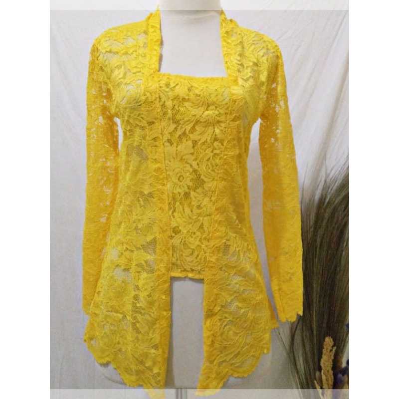 (kebaya saja) Kebaya bali brokat strait sofia/kebaya brokat strait/kebaya sofia/kebaya brokat