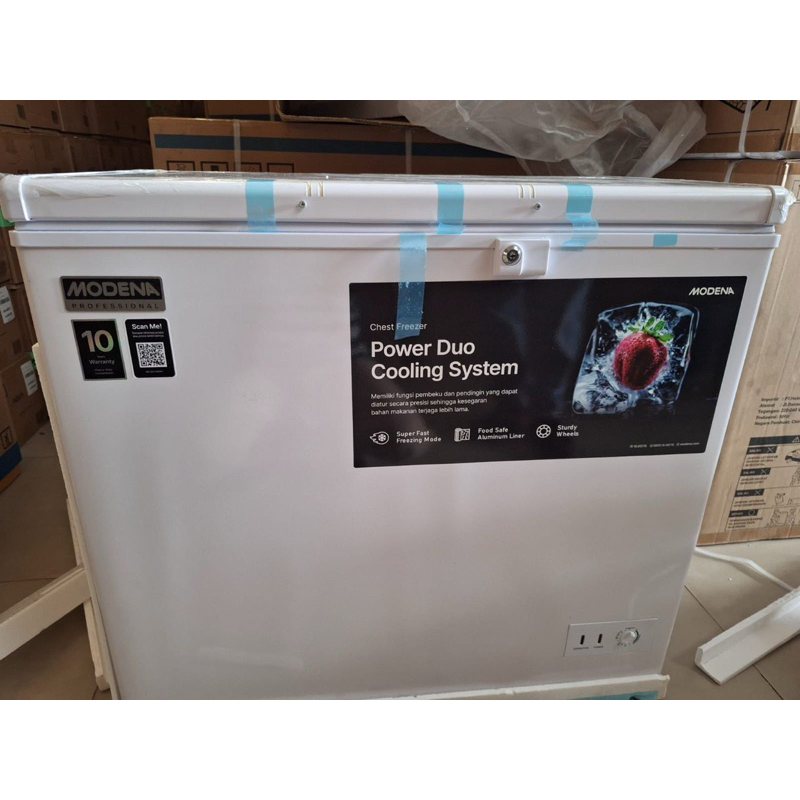 Box freezer 200l modena chest freezer modena mdo211