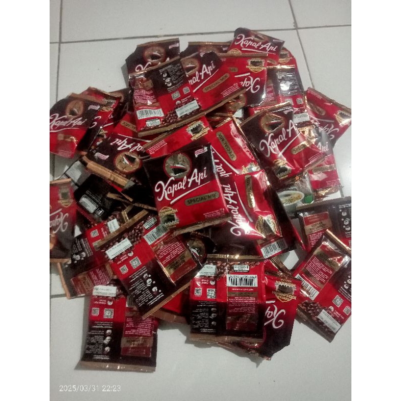 

bungkus kopi kapal api bersih