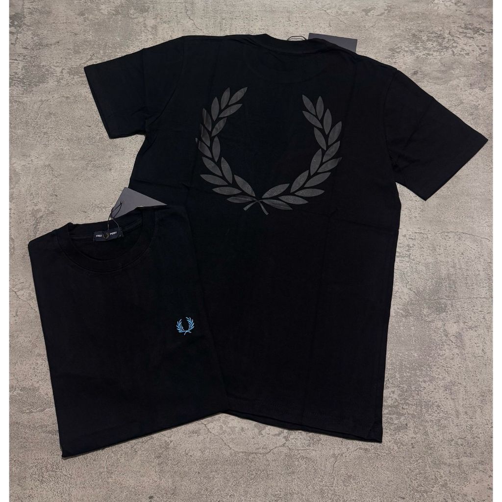 Kaos Branded Fred Bordir PrintPaddy Premium//Kaos Branded Fred Pria//Kaos Branded Katun 24s SuperSof