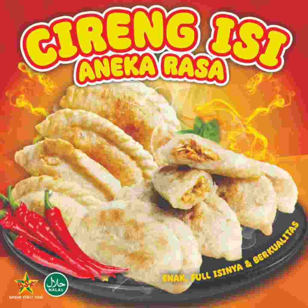 

BANDAR CIRENG - Cireng Isi Premium Aneka Rasa - Tanpa Bahan Pengawet - Cireng Ayam Suwir
