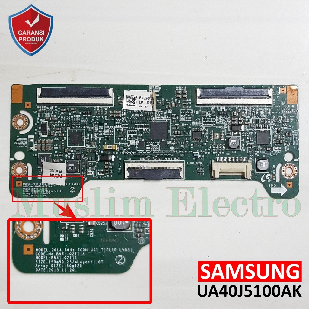 Tcon TV LED Samsung UA40J5100AK UA40J5100 40J5100AK 40J5100