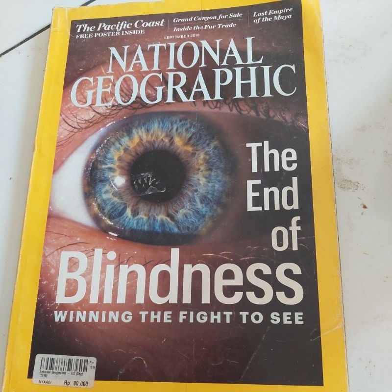 BUKU NATIONAL GEOGRAPHIC the end of BLINDNESS