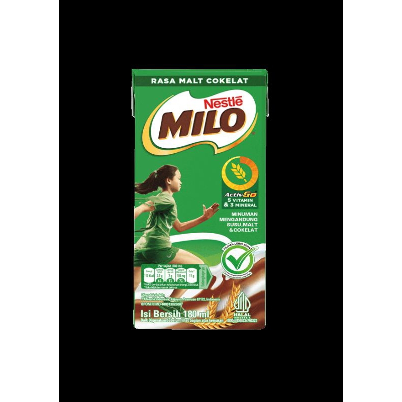 

Milo UHT Activ-Go 180 ml