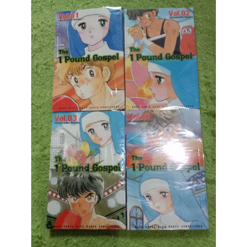 komik manga the 1 pound of gospel 1-4 tamat mulus sampul plastik