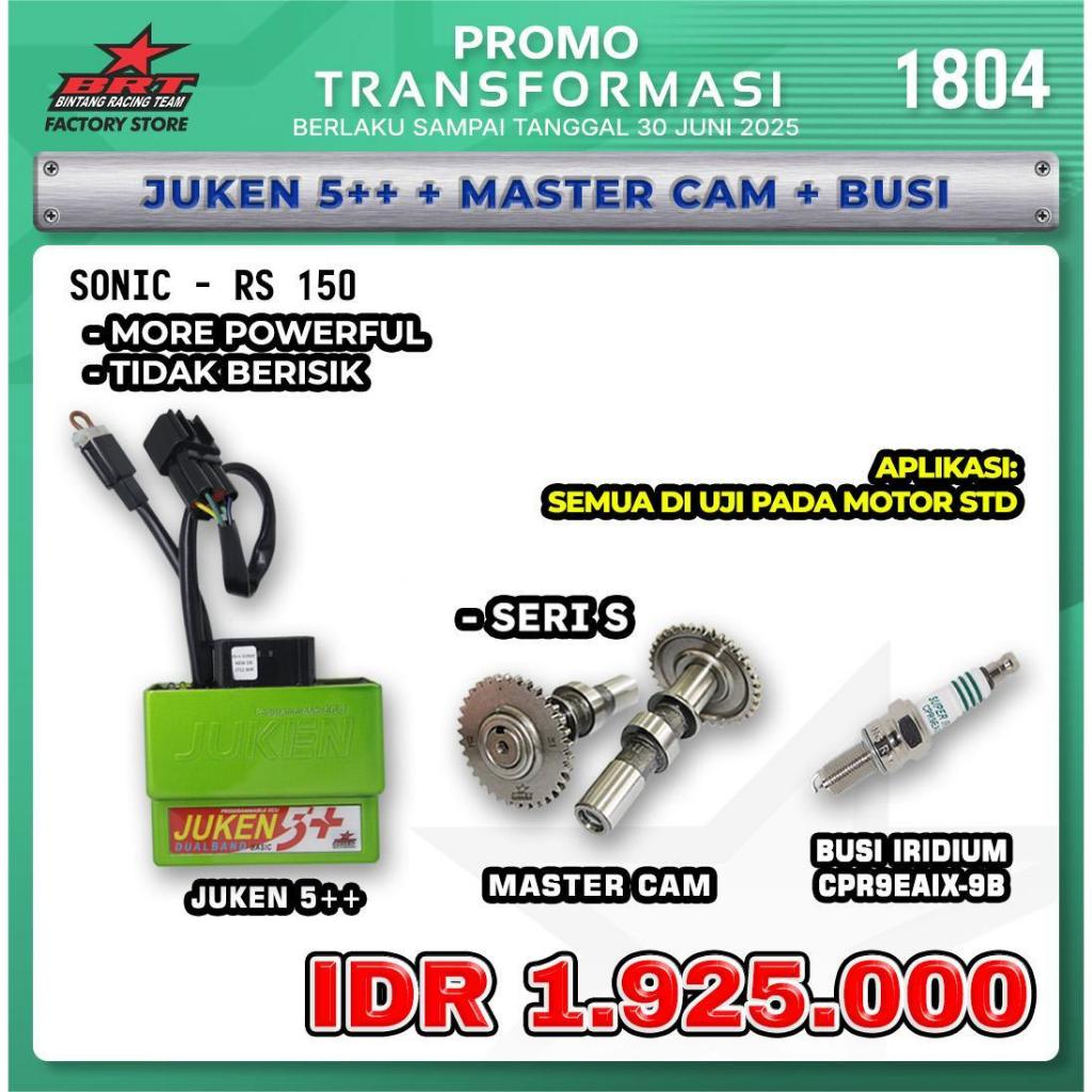 Brt Juken 5++ + Master Cam + Busi Sonic / RS 150