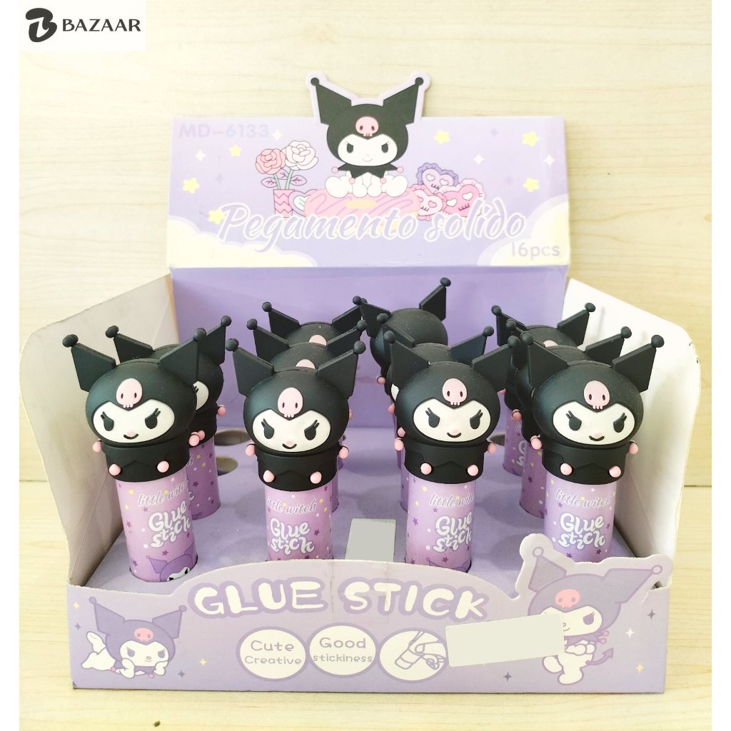

Lem Kertas Glue Stick Kuromi 3D Anak Sekolah