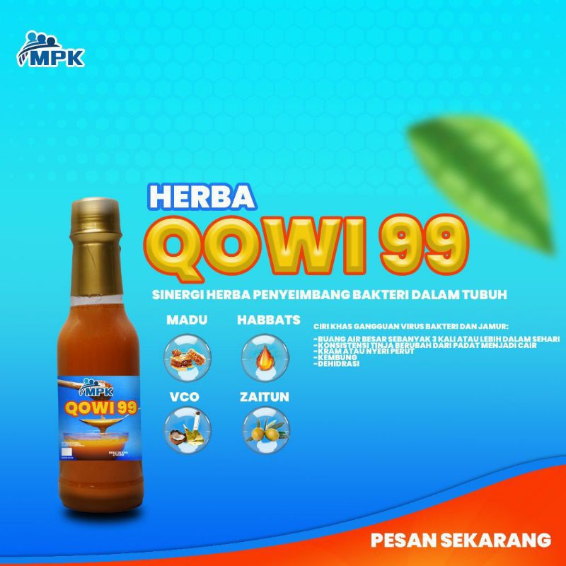 

Madu Qowi 99 MPK Kemasan Baru