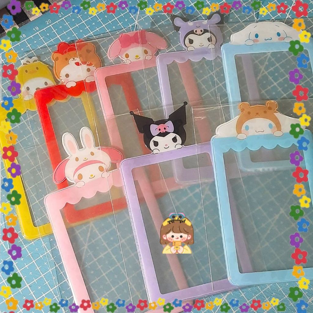 

Cahol Sanrio Transparant/Tempat Kartu Nama Sanrio/Tempat Id Card/Tempat Photocard KPOP