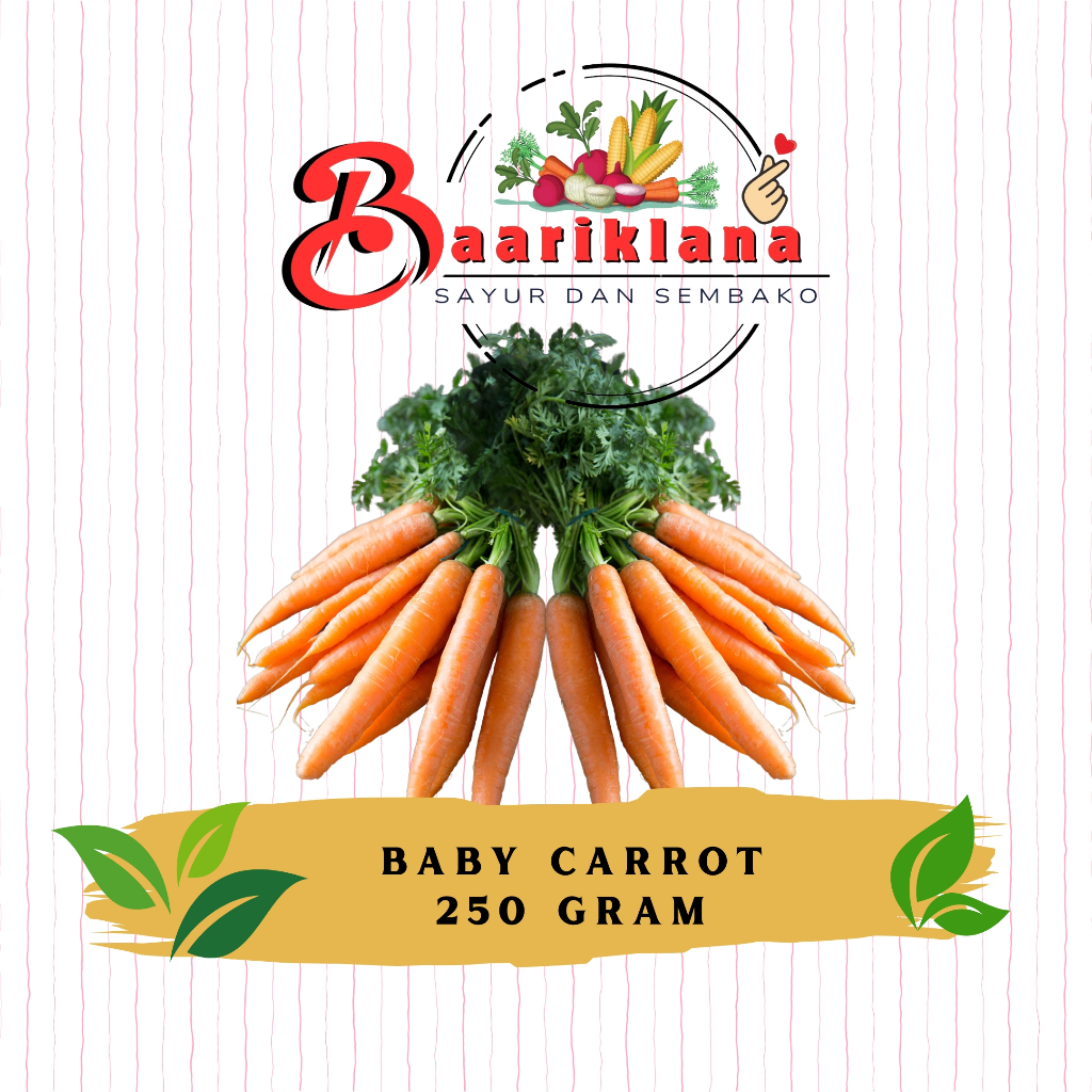 

BABY CARROT 250 GRAM - TOKO BAARIKLANA