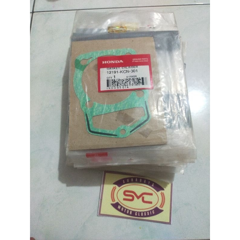 paking gasket cylinder blok tiger Megapro gl max/pro Neotech ORI AHM