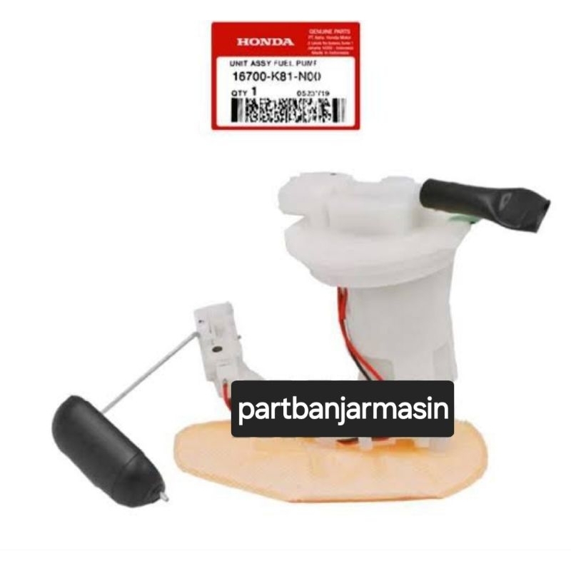 16700K81N00 POMPA BENSIN SCOOPY 2017 BAN DONAT FUELPUMP SCOOPY BAN DONAT FUELPUMP BEAT ECO  FUELPUM 