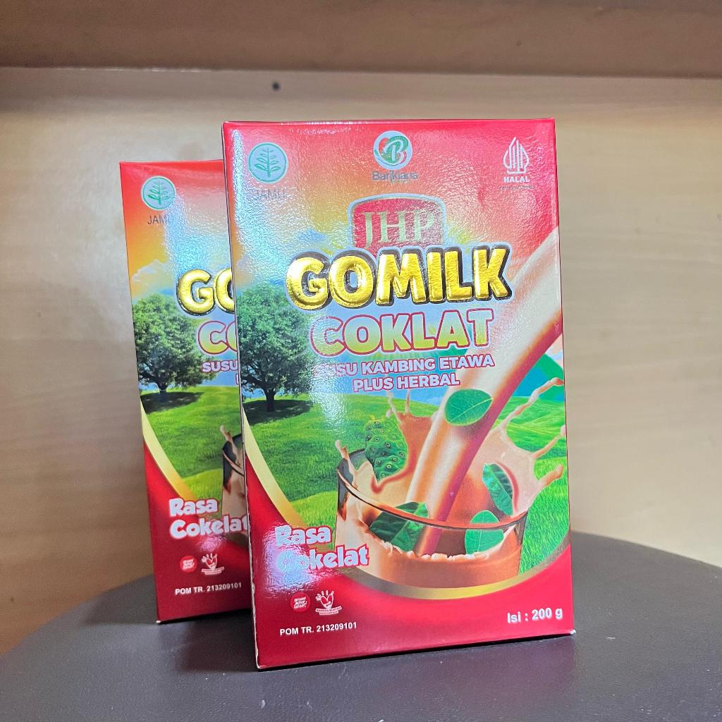 GOMILK Susu Etawa - Susu GOMILK coklat