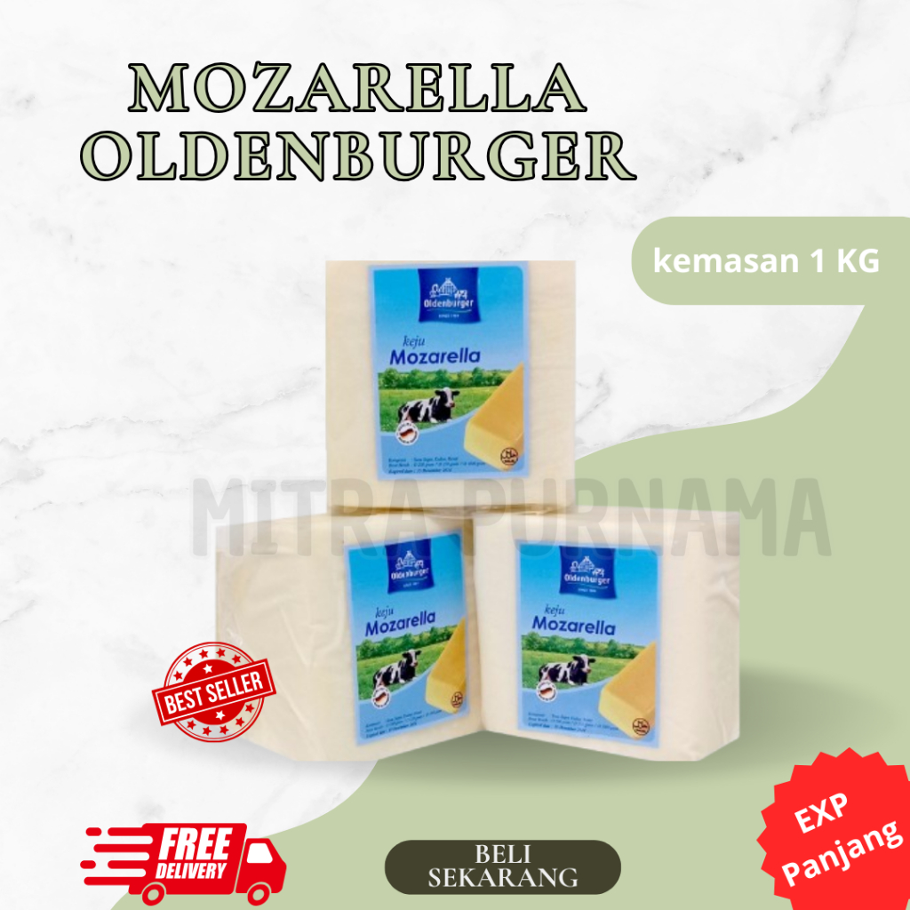 

Keju Mozarella Oldenburger 1 Kg
