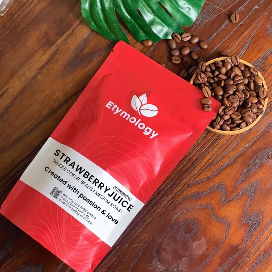 

ETYMOLOGY Roasted Bean KOPI ARABICA Karo Strawberry