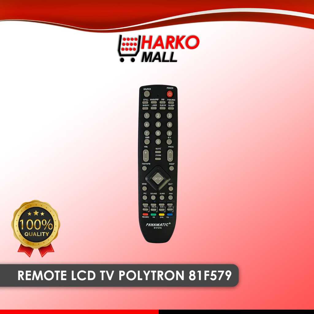 Remote LCD TV Polytron 81F579