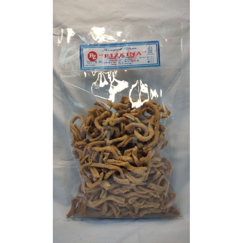 

Keripik Usus 500gram Original - Rizkina