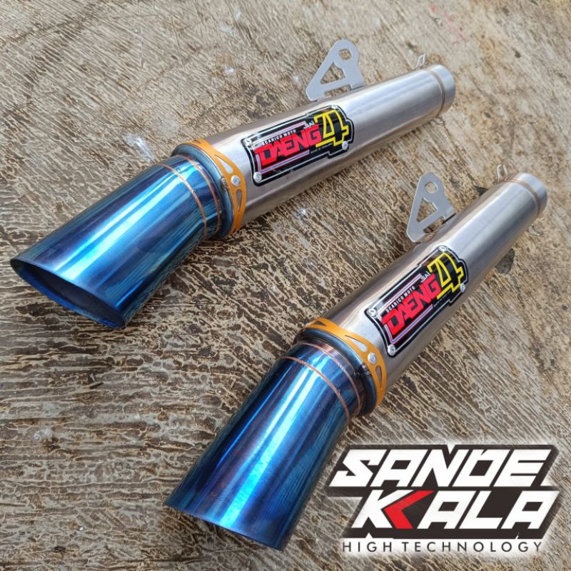 knalpot ekzos nlk ex5 wave 100/110/125 y15 y15zr lc135 Kriss 100/110/125 Dash ez115 lagenda