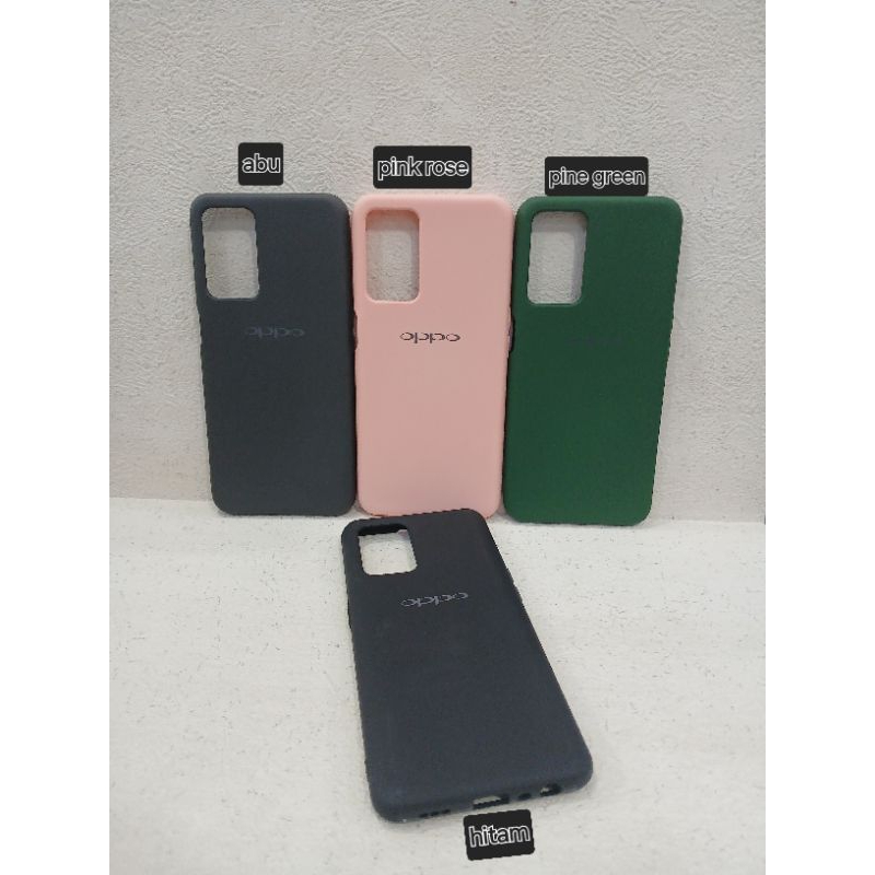 Oppo A54-A74|Silicone Case Full Cover Soft Case Rubber.