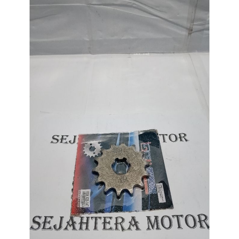Gear depan asli CSM untuk motor RXK/FIZR/VIXION 14T