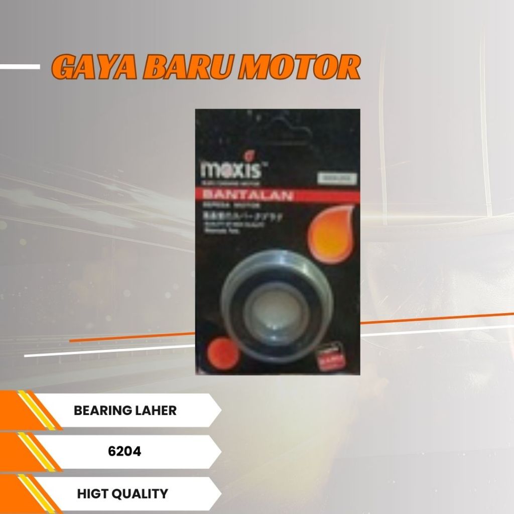 BEARING 6204 LAHER 6204 MOXIS