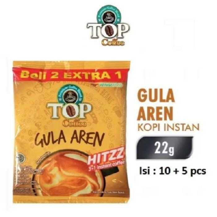 

[PROMO] TOP Coffee Gula Aren 1 Renceng 15 Sachet