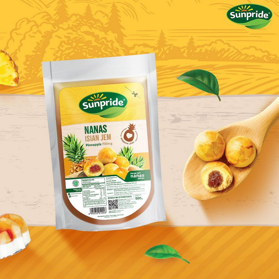 

Sunpride Selai Isian Nastar Nanas 500gr – Pineapple Filling