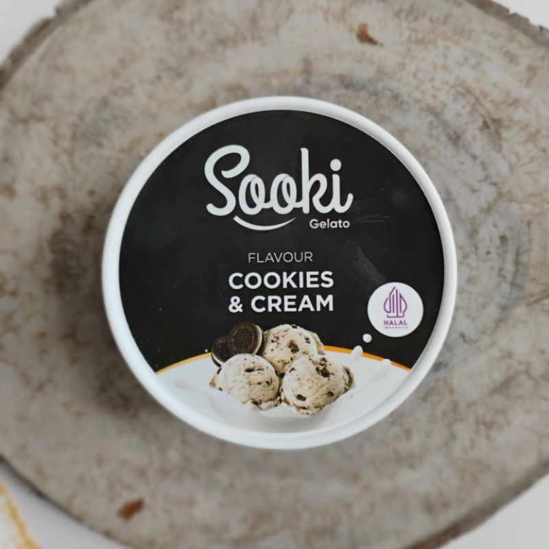 

Ice Cream Gelato Rasa Cookies & Cream