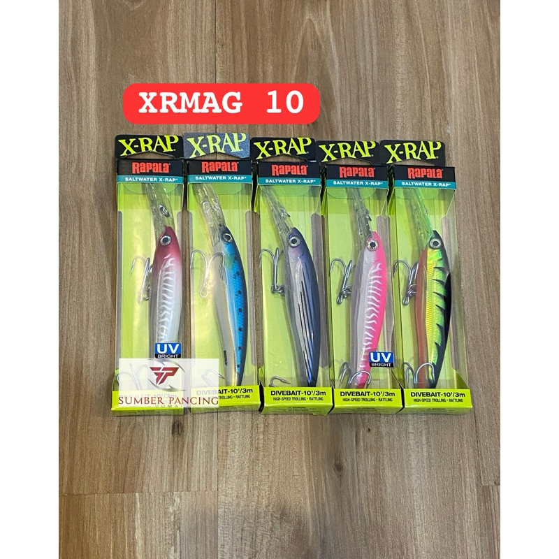 Rapala XRMAG 10 XRap Magnum minnow casting trolling