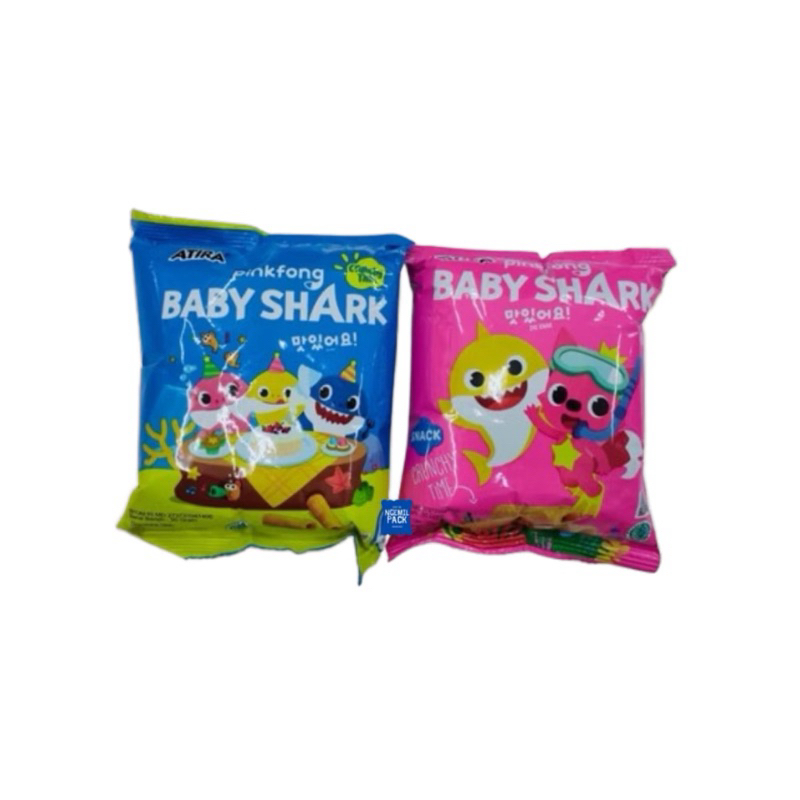 

Baby shark pink fong snack atira @30g cemilan