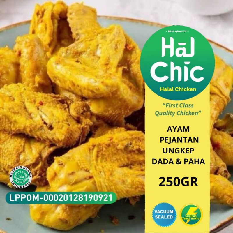 

AYAM PEJANTAN UNGKEP DADA & PAHA 250 GRAM