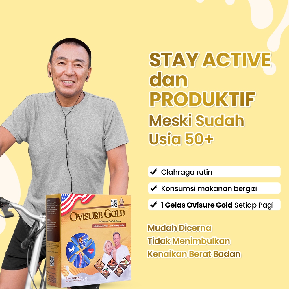

Paket 2 BOX OVISURE GOLD ORIGINAL – Susu Bubuk Rasa Kacang Asli untuk Bantu Atasi Osteoporosis dan Osteoarthritis Secara Alami