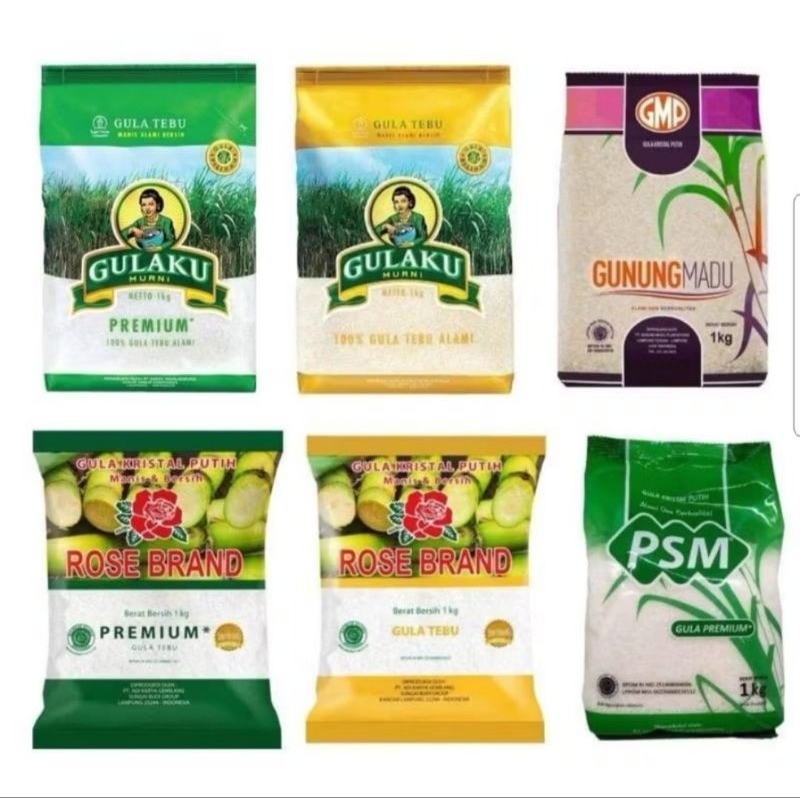 

Gula Pasir Gula Putih halus Premium 1kg