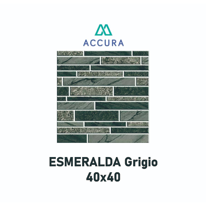 KERAMIK DINDING BATU ALAM 40x40 ESMERALDA