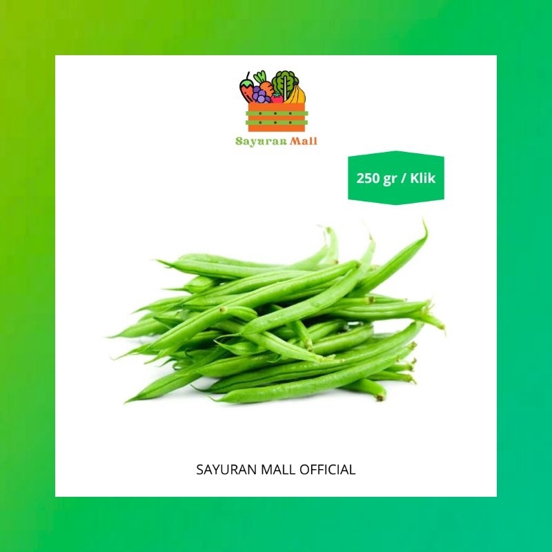 

250gr Buncis Segar | Sayur Online | SAYURANMALL