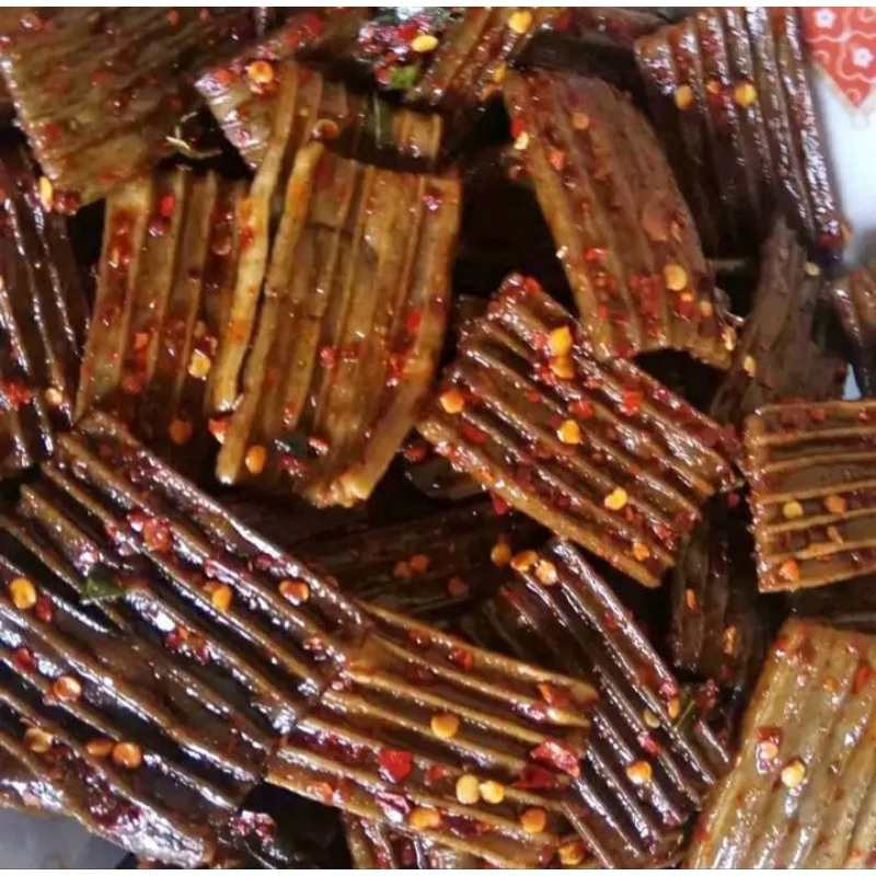 

Kerupuk Jengkol 250grm Pedas/Seblak Pedas Sebring Jengkol/Kerupuk Jengkol Bantat Renyah Kriuk Mantap