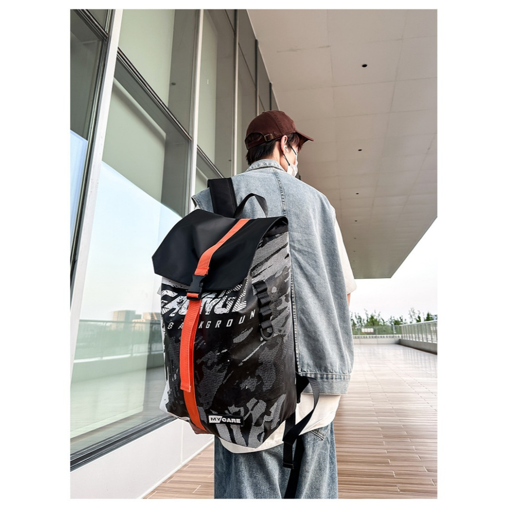 Backpack Cowok Anti Air Muat Banyak - Tas ransel Pria gaya anak muda (CN9311)