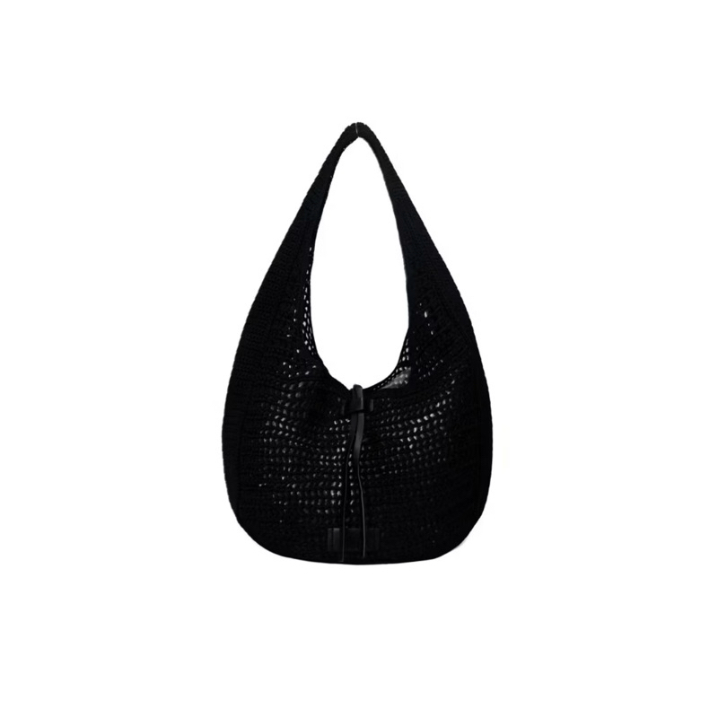 Dowa Venice (Setipe dengan Amalfi) | Shoulder Bag | Black | Nylon Crochet