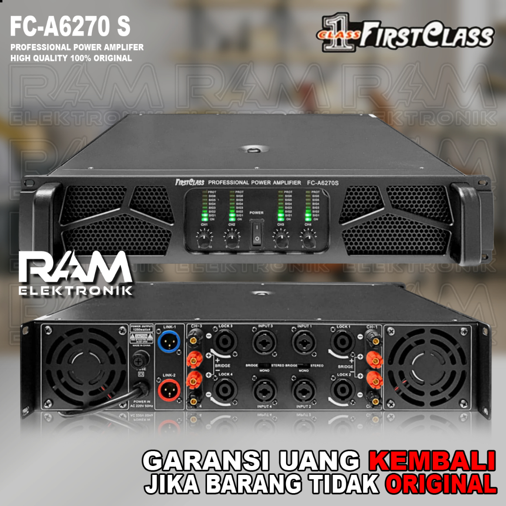 Power Amplifier FIRSTCLASS FCA6270S | FC A6270S | FC A6270 S Original