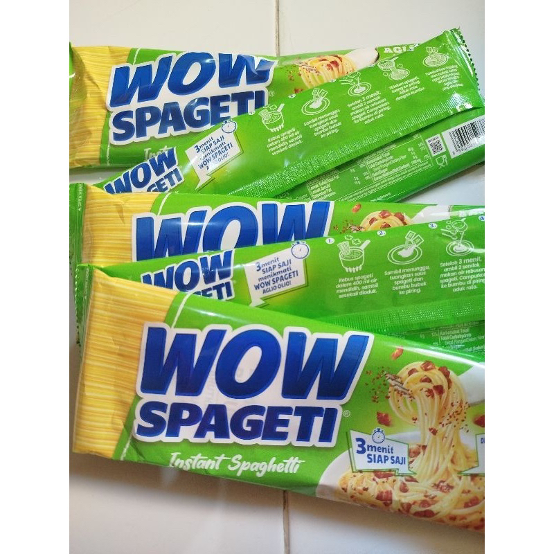 

Wow Spageti Instant Spaghetti Aglio Olio