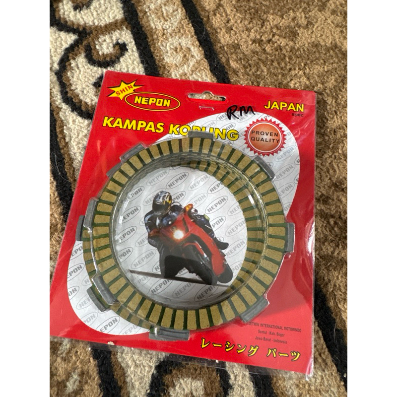 KAMPAS KOPLING NEPON JAPAN CB GL100 HEREX KAMPAS KOPLING RACING NEPON JAPAN