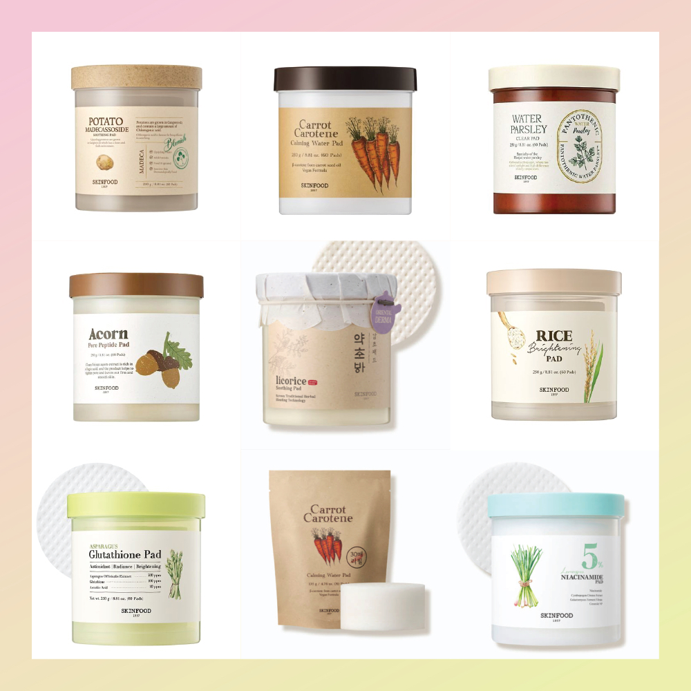 SKINFOOD Pad [ORIGINAL PO KOREA] | Toner Pad