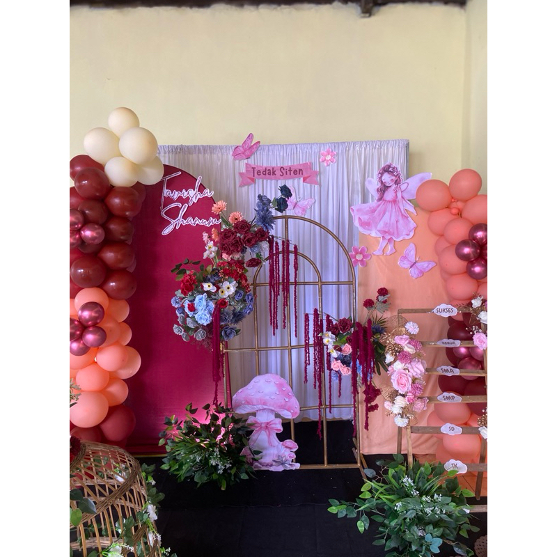 DEKORASI BALON UNTUK ULANG TAHUN, AQIQAH, KHITAN, TEDAK SITEN DRIYOREJO GRESIK SURABAYA DAN SEKITARN
